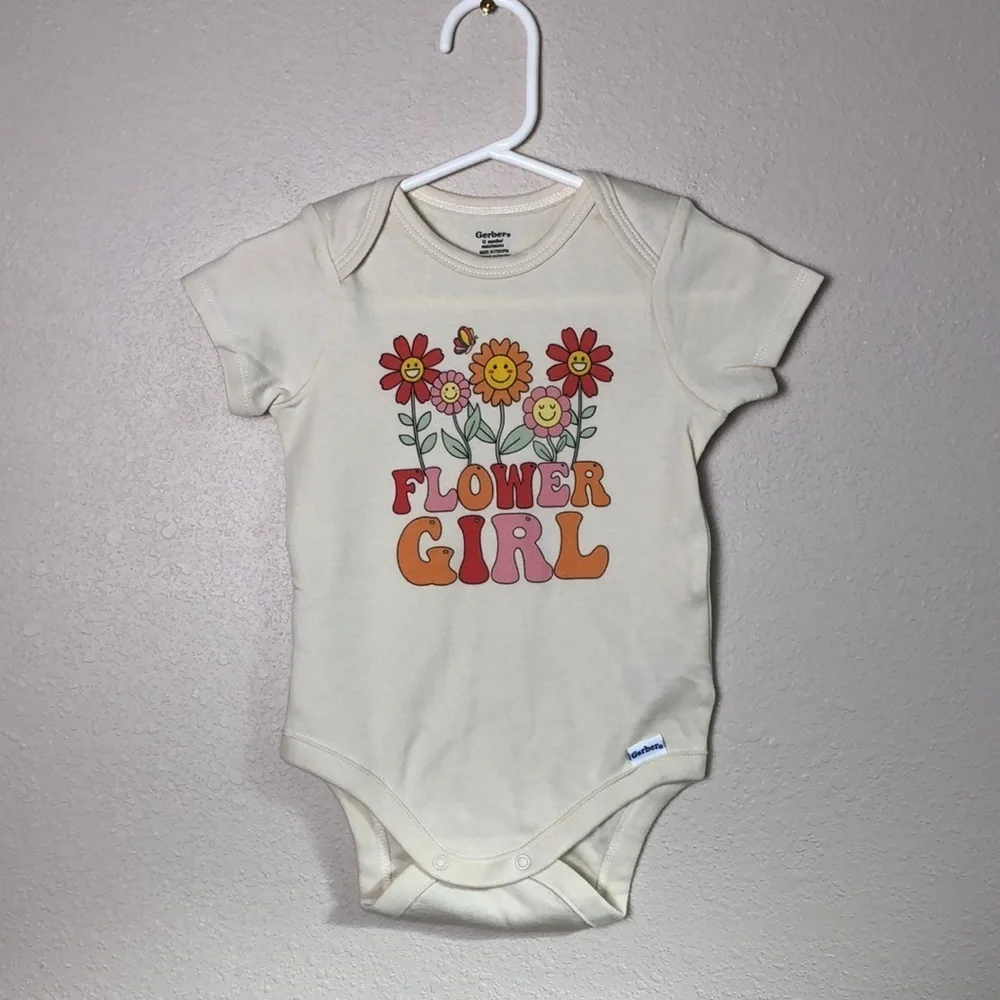 Gerber 12 months‎ Flower Girl Onesie and 10